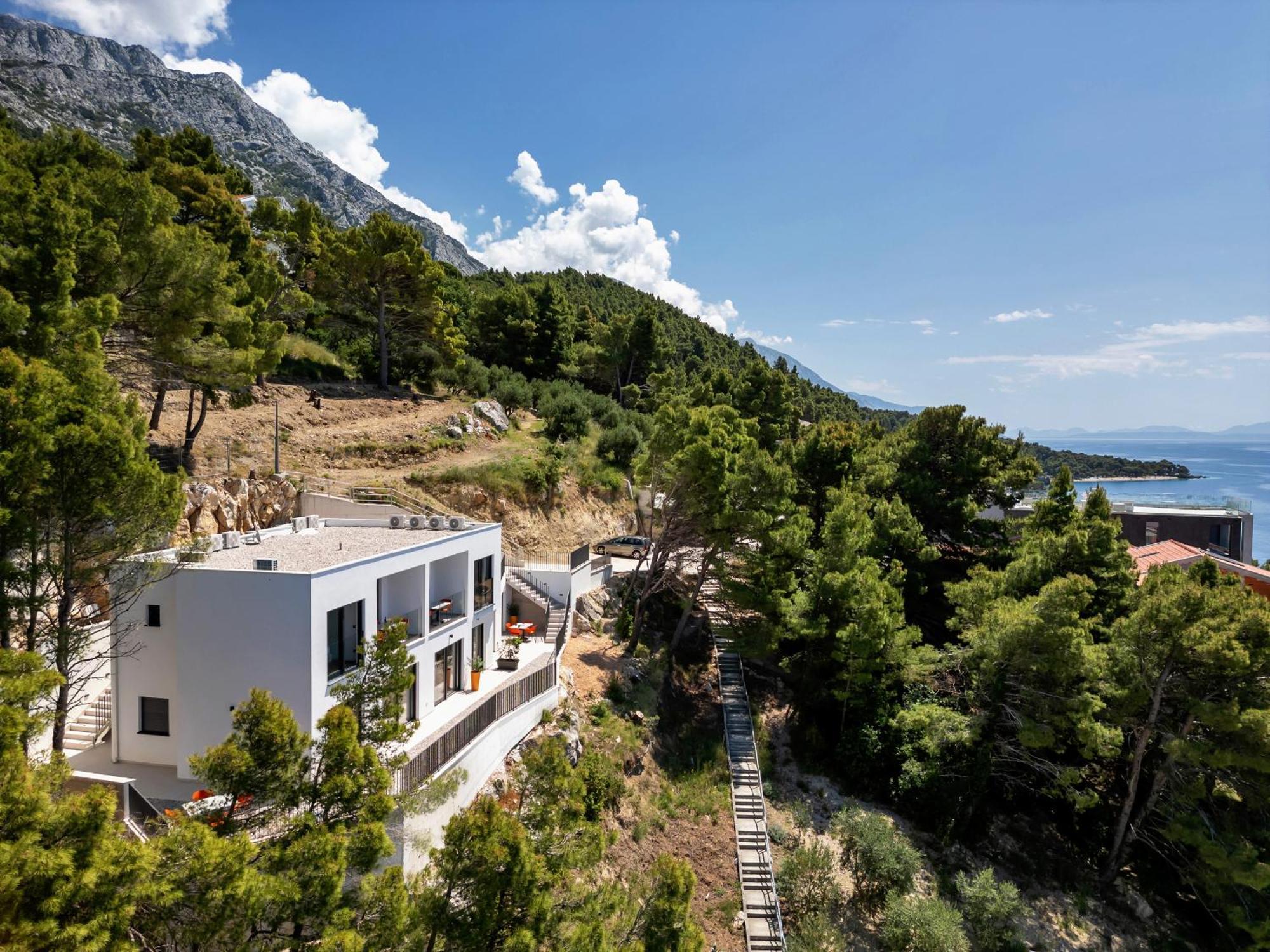 Villa Lito - Only 50M From Sea! - Makarska Exklusiv Brela Exterior foto